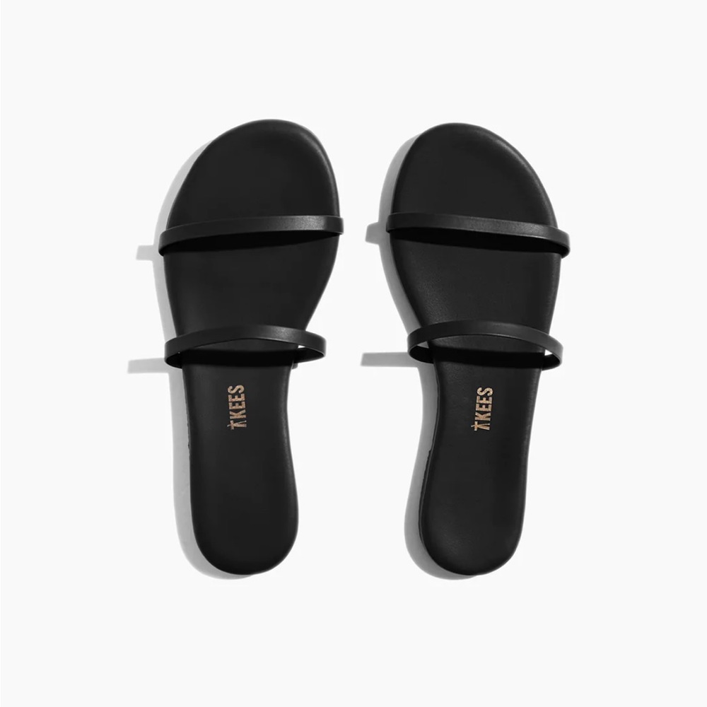 Tkees black gemma sandals